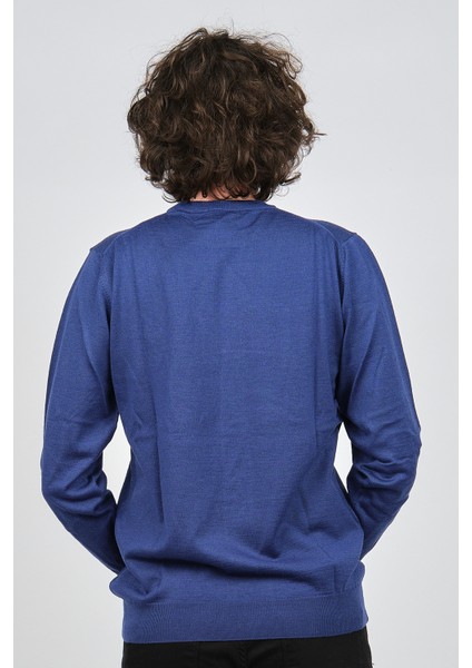 Erkek Bisiklet Yaka Yün Kazak 1572019 Saks indirimleri