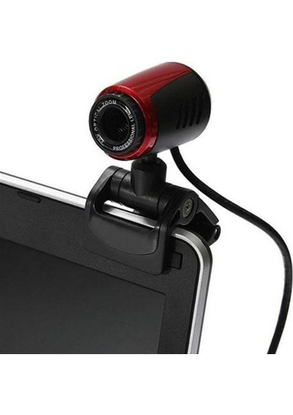 3C Store Mikrofonlu Webcam Kamera Skype Bilgisayar Pc Dizüstü Masaüstü Web Kamerası Içın Dijital USB Video Kamera (Yurt Dışından)