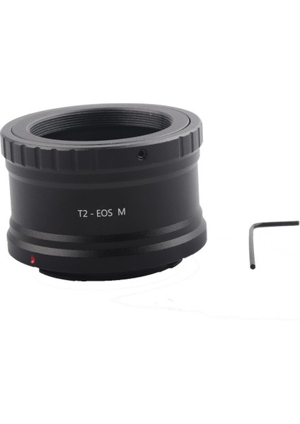 T Mount Telefoto Lens - EOSM/M2/M3/M10 Gövde Aynasız Fotoğraf Makinesi Içın Ef-M Adaptör Halkası (Yurt Dışından)