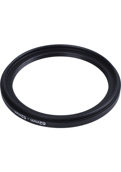 1x 62MM-52MM 62MM - 52MM Siyah Adım Aşağı Halka Adaptörü ve 7x Filtre Adaptörü Kamera Lens Filtresi Adım Aşağı Halka Adaptörü (Yurt Dışından)