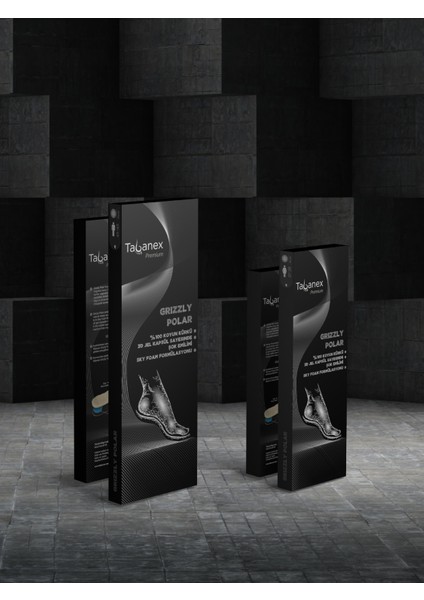 Premium Grızzly Polar Tabanlık