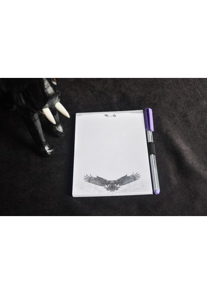 Kartal Düz Kalemli Not Defteri Bloknot Memopad