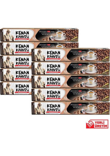Kenan Kahvesi Kapsül Kahve (100 Adet) - Nespresso® Uyumlu*