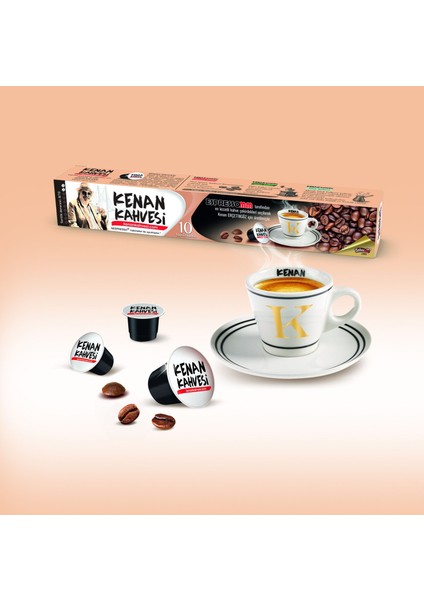 Kenan Kahvesi Kapsül Kahve (100 Adet) - Nespresso® Uyumlu*