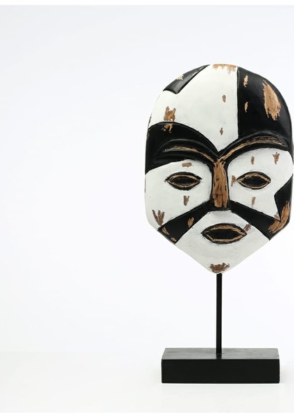 Siyah Beyaz Mask Dekor-2