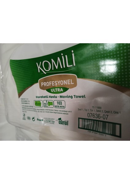 Professionel Ultra Hareketli Havlu 6 kg 103 ml