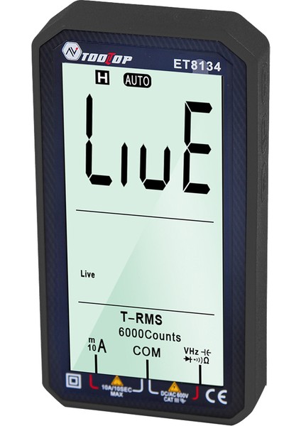 ET8134 Taşınabilir 4.7 Inç LCD Ekran Multimetre - Siyah (Yurt Dışından) indirimleri