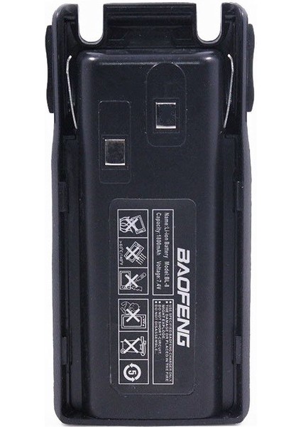 Uv 82 Uv-82 ve Serileri Için Bl-8 Orjinal Telsiz Batarya