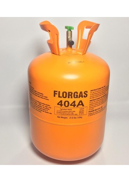 Soğutucu Gaz R-404A Florgas (9,800 Kg)