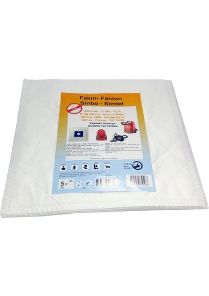 Süpürge.. (Fakir Emotion) Sms Bez Torba (5 Li Pk)