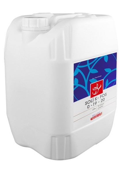 Sıvı Potasyum Fosfor Karışımı Gübre (Soli K-Fos 0-19-20) 20 Litre