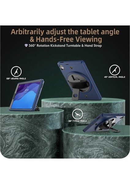 Lenovo Tab M10 TB-306X Için Tablet Kılıfı Açık Mavi(Yurt Dışından) modelleri