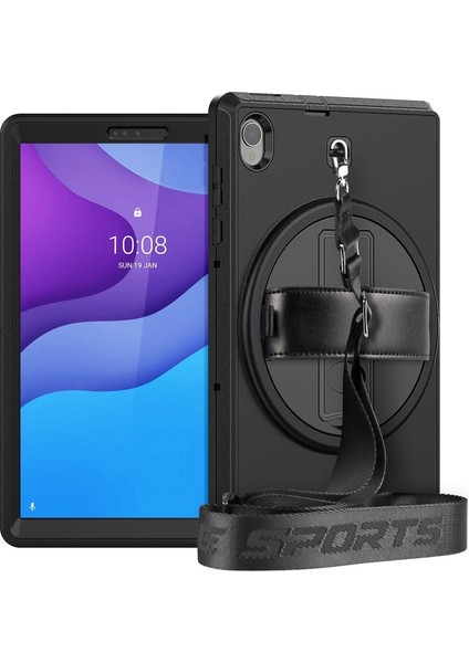 Lenovo Tab M10 TB-306X Için Tablet Kılıfı Siyah