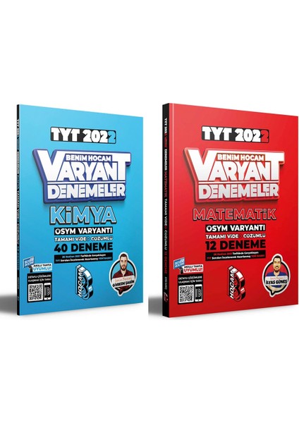 2022 TYT Kimya Matematik Deneme Seti 2 Kitap