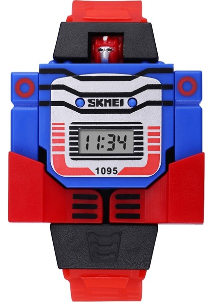 Dijital Hareketli Çocuk Saati Kırmızı (Yurt Dışından)