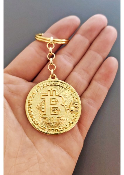 Metal Bitcoin Anahtarlık modelleri