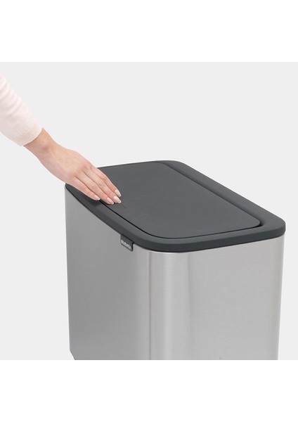 Bra 315848 Dokunmatik Çöp Kovası 36LT Inox fiyatları