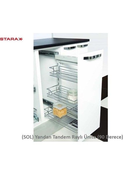 S-2205-C Yan.tandem Raylı SOL-255MM Frenli