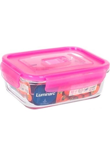 luminarc N-0853 Pure Box D.dörtgen Sak.kabı 82CL Pmb.