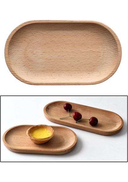 Doğal Ahşap Tepsi 10X18 cm (Yurt Dışından) fırsatları