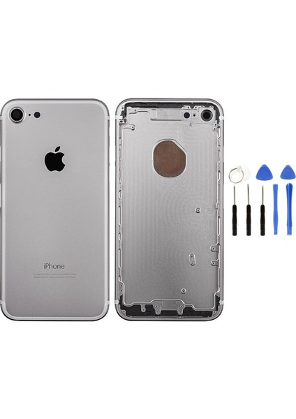 Eda Teknik iPhone 7g Boş Kasa Silver-Gümüş +Tamir Seti