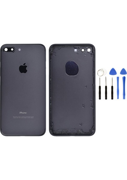 Eda Teknik iPhone 7 Plus Boş Kasa Mat Siyah +Tamir Seti