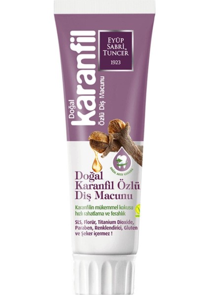 Karanfil Özlü Diş Macunu 75 ml x 4
