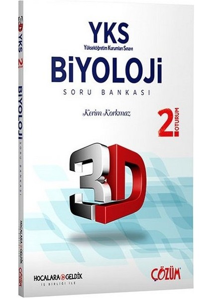 Yks 2. Oturum Biyoloji 3D Soru Bankası