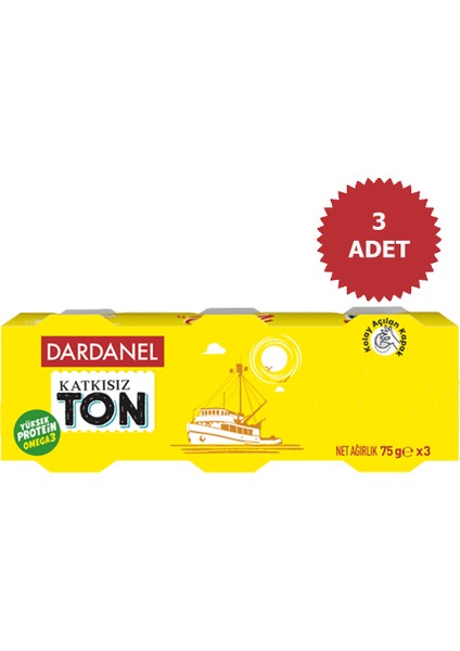 Ekonomik Ton Balığı 3 x 75 gr 3'lü