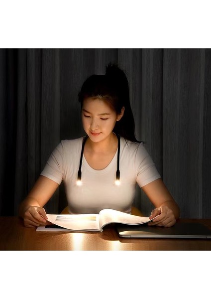 LED Asılı Boyun Işık Acil Işık Göz Koruma Masa Lambası Çalışma Yurdu Yatak Odası Okuma Yatak Odası Da Okuma Işığı (Yurt Dışından) modelleri