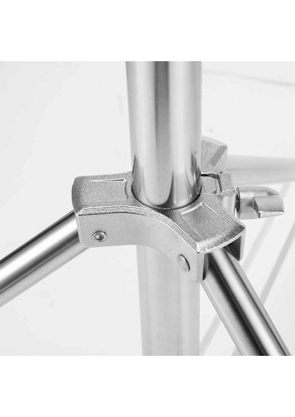 LS-400 Plus Kalın Metal Işık Ayağı Gümüş 4 Metre fiyatları