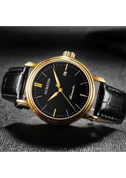 Ochstın 6105 Su Geçirmez Chronograph Kuvars Izle (Kahve) (Yurt Dışından)