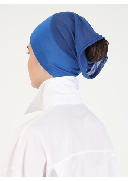 Dikişsiz Bone - 14 Saks Mavisi - Ecardin fırsatları