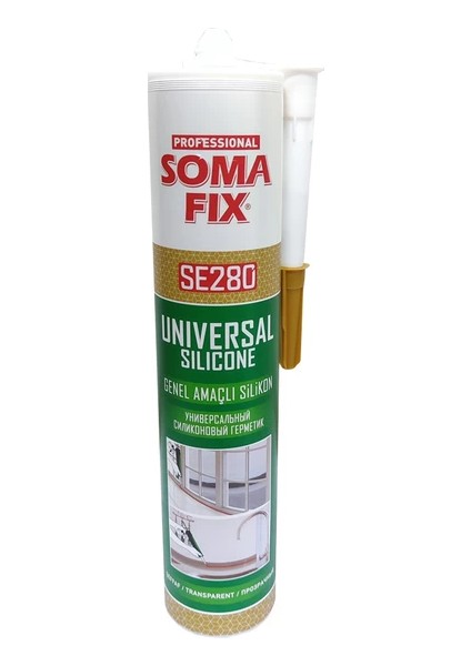 Genel Amaçlı Silikon Şeffaf SE280-280 gr