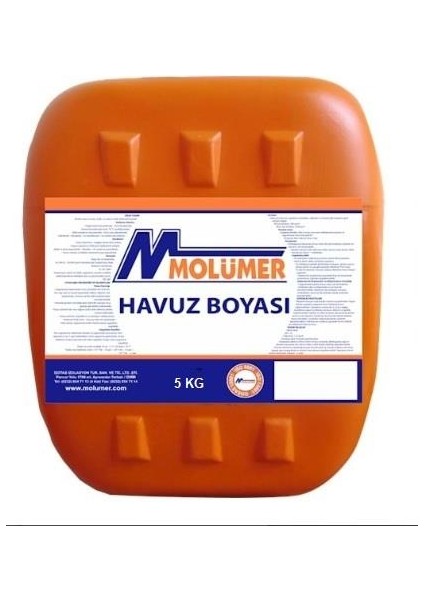 Havuz Boyası 5 kg Mavi