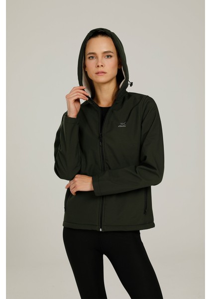 SN909 Basic Softshell W Haki Kadın Softshell