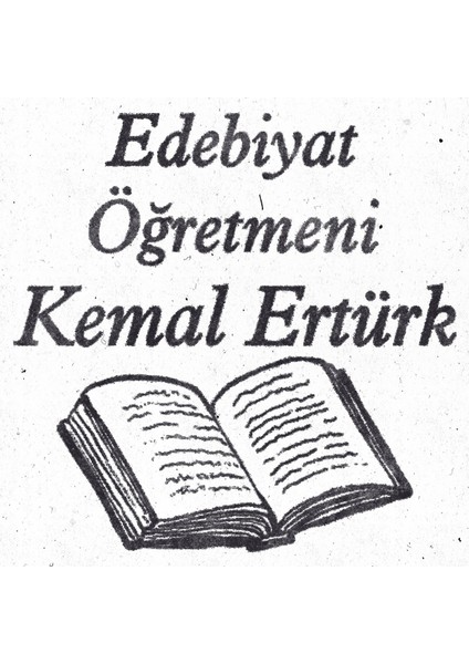 Edebiyat Öğretmeni Özel Kaşe