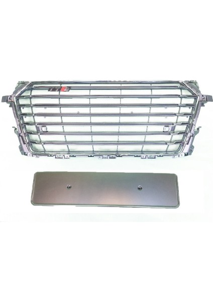 Audi tt s ön panjur ızgara 2014 / 2018 krom gri