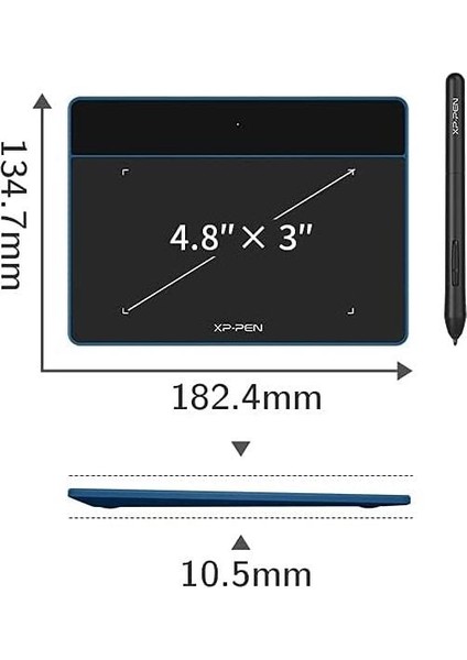 Deco Fun Xs Mavi Grafik Tablet Android Mac Linux Windows Chrome Os fiyatları