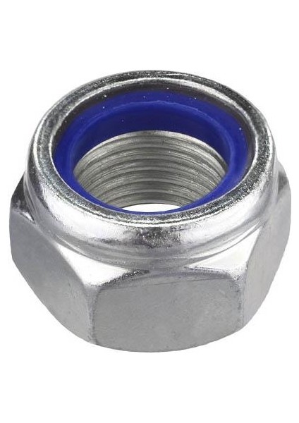 M10 Fiberli Somun (10 Adet)