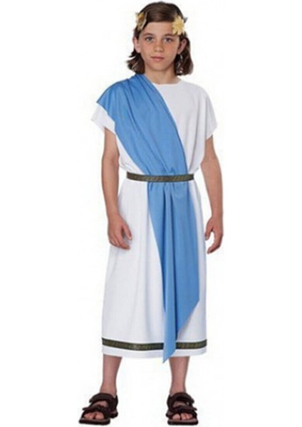 Yunan Tanrısı Kostümü Erkek Çocuk