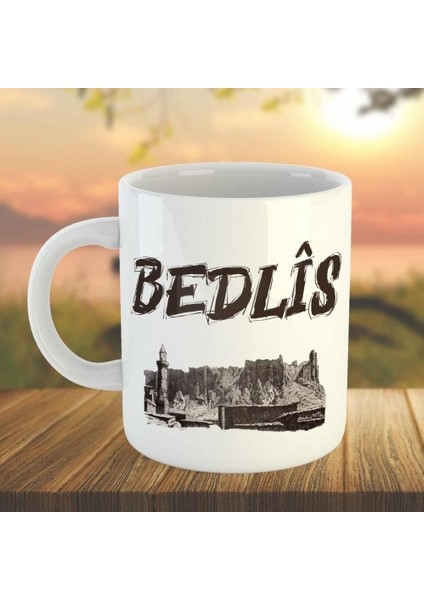 Bedlîs - Bitlis Kupası - Kürtçe Porselen Kupa