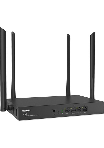 W18E 4port 128MB Kablosuz (Wlan) Router (80 Kullanıcıya Kadar Vpn)