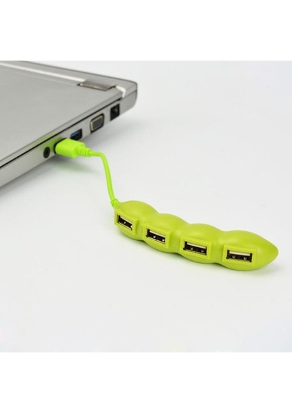 Taze Fasulye Şeklinde USB Çoklayıcı USB Çoğaltıcı Cihaz Ilginç Ürünler modelleri