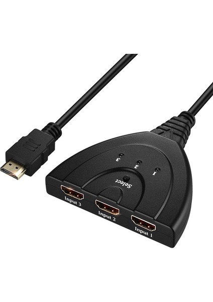 4586 HDMI Çoklayıcı Switch 3 Port Çoğaltıcı