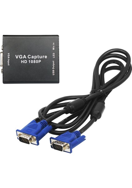 4640 USB VGA Capture Aktarıcı Çevirici Dönüştürücü Kart
