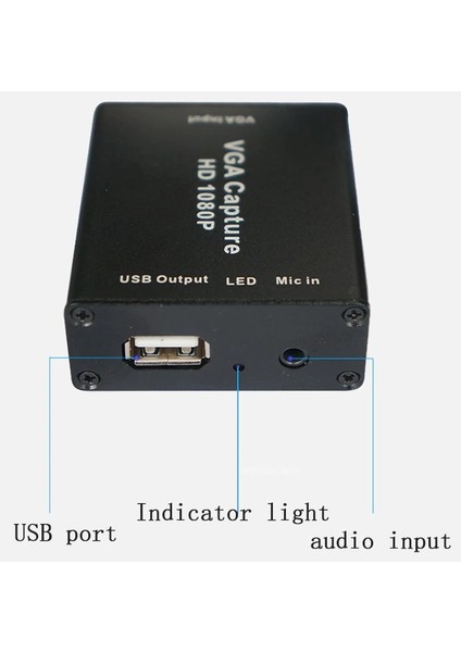 4640 USB VGA Capture Aktarıcı Çevirici Dönüştürücü Kart fırsatları