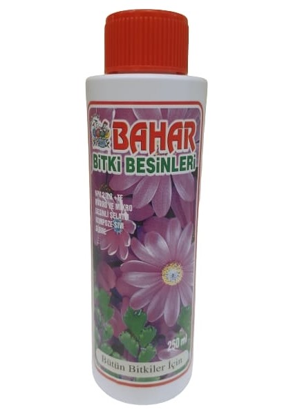 Serap Çiçekçilik Bütün Bitkiler Için Bitki Besinleri 250 ml