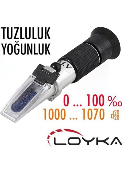 Atc Tuzluluk ve Yoğunluk Ölçer Refraktometre
