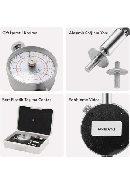 Gy-3 Meyve Sertliği Ölçer Penetrometre fiyatları